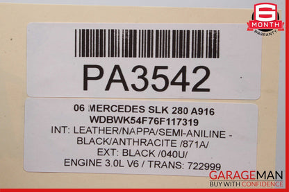 05-11 Mercedes R171 SLK280 C350 AC A/C Air Cooling Radiator Condenser
