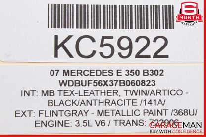 03-09 Mercedes W211 E350 E500 Rear Left Exterior Door Handle OEM