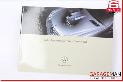 07 Mercedes-Benz X164 GL450 4MATIC Owner's Manual Book Set OEM