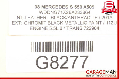 07-14 Mercedes CL600 S600 Head Light Headlight Switch Night Vision Control OEM