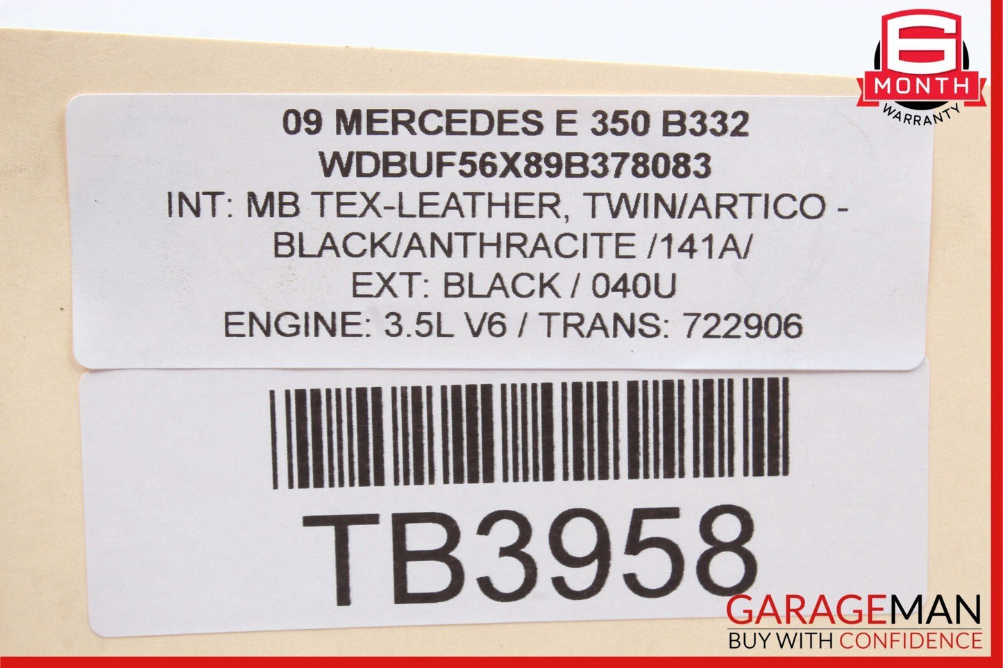 03-11 Mercedes W211 E350 CLS500 Front Left Side Lower Wishbone Control Arm OEM