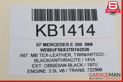 03-09 Mercedes W211 E350 E320 E500 Front Left Door Window Regulator Motor Unit