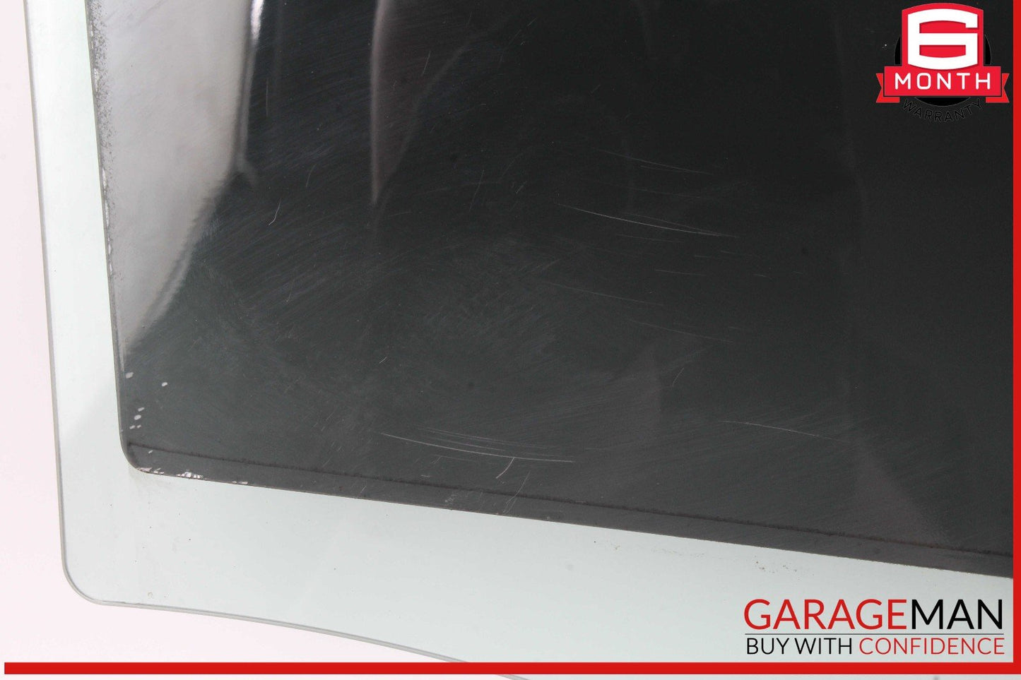 12-18 Audi A6 Rear Left Side Door Window Auto Glass OEM