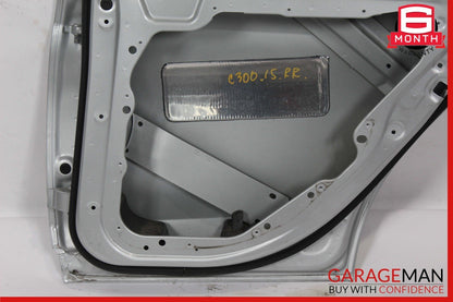 15-20 Mercedes W205 C300 Sedan Rear Right Side Exterior Door Shell Silver OEM