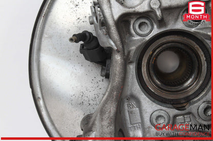 12-18 Audi A7 Rear Left Driver Side Spindle Knuckle Wheel Hub w/ Rotor Disc
