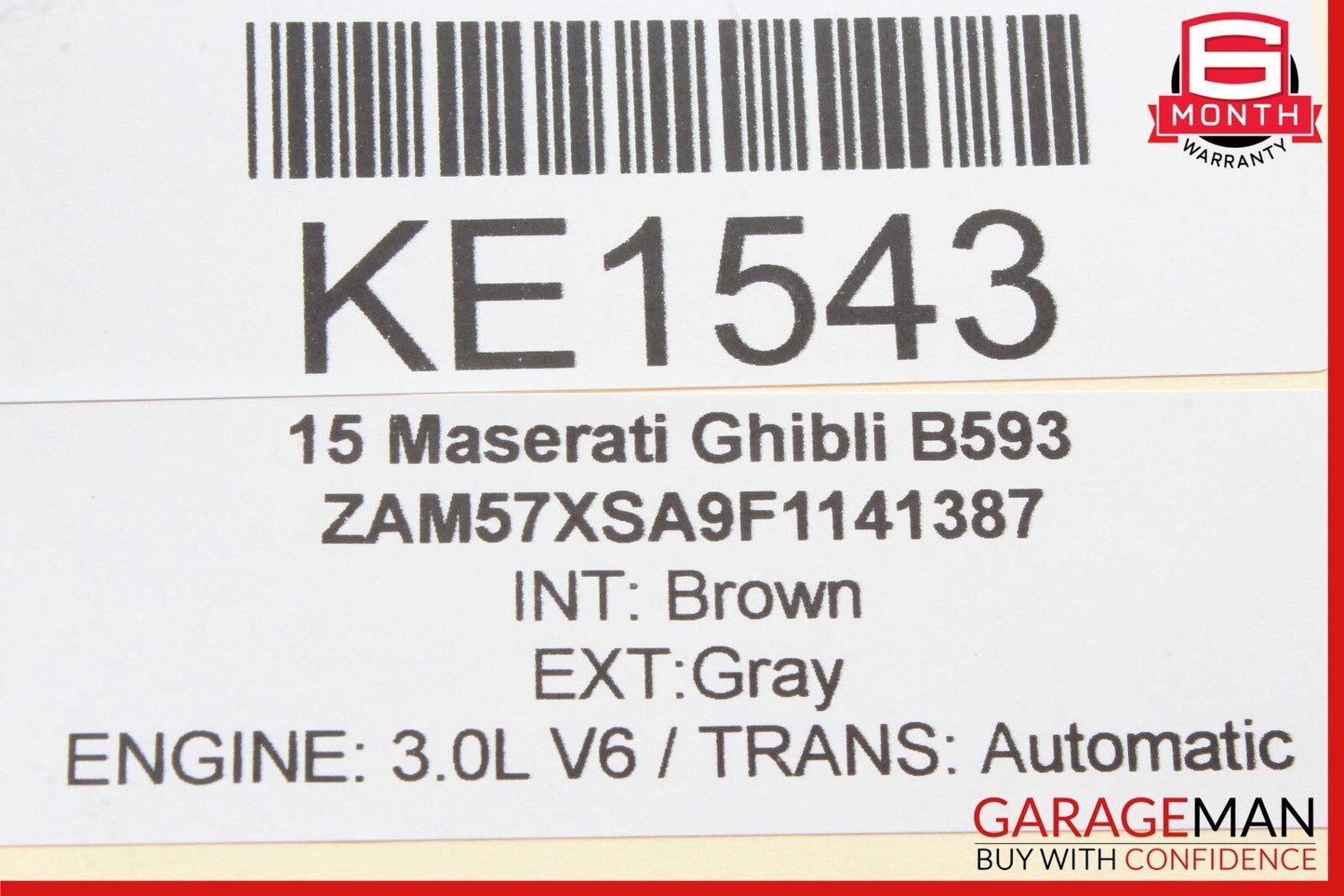 14-17 Maserati Ghibli M157 Front Left Side Seat Control Controller Module Unit