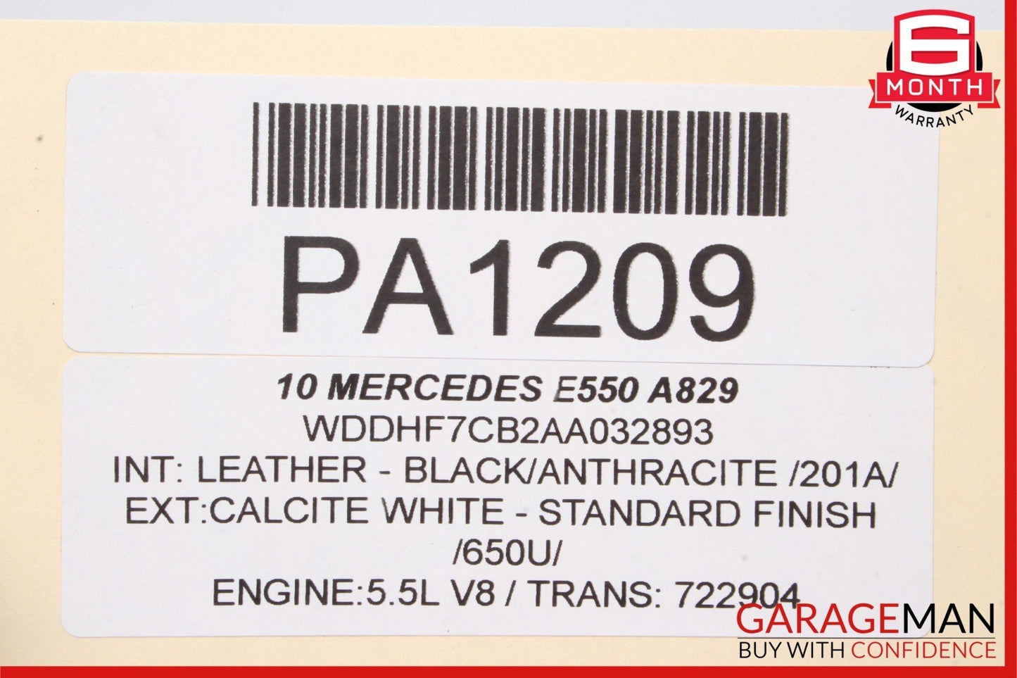 10-13 Mercedes W212 E350 C350 RWD Rear Diff Differential Axle Carrier Assembly