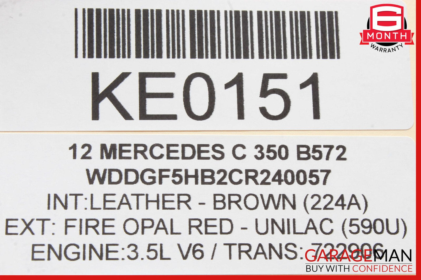12-14 Mercedes W204 C350 C300 Instrument Speedometer Cluster OEM