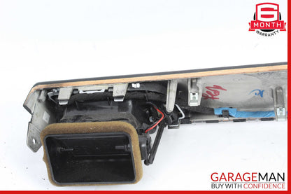 12-18 Mercedes W218 CLS500 Front Dash Trim Bezel Air Vent Cover Assy Walnut OEM