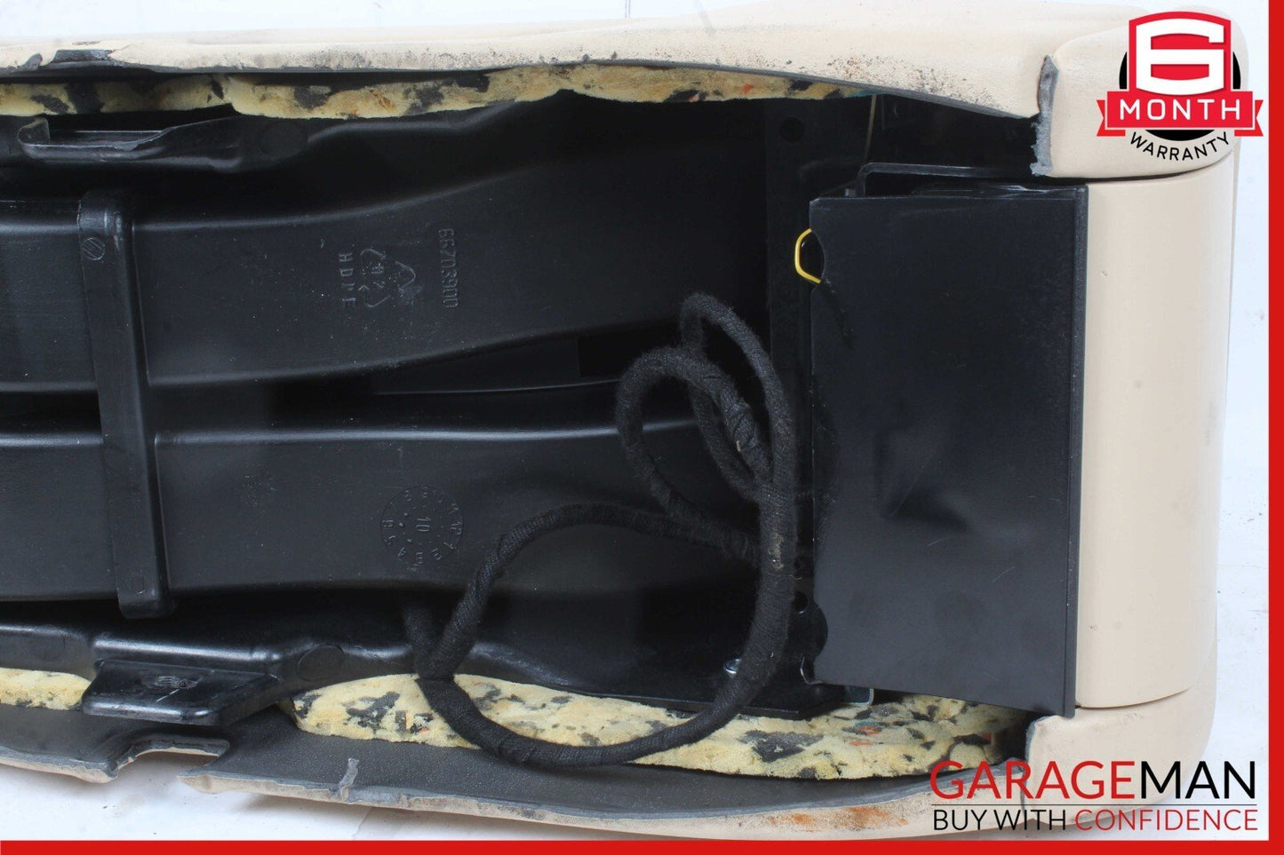 04-12 MASERATI QUATTROPORTE CENTER CONSOLE ARMREST STORAGE COMPARTMENT OEM