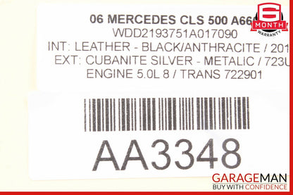 06-11 Mercedes W219 CLS500 Rear Trunk Lid Lock Remote Release Control Module