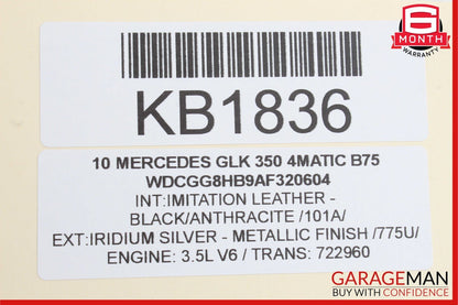 08-16 Mercedes X204 GLK350 C300 E350 Rear Right Side Door Lock Latch Actuator