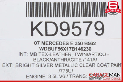 07-09 Mercedes W211 E350 E550 E320 Rear Right Passenger Side Door Speaker OEM