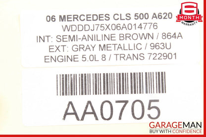 06-11 Mercedes W219 CLS350 CLS500 Rear Left Side Door Lock Latch Actuator