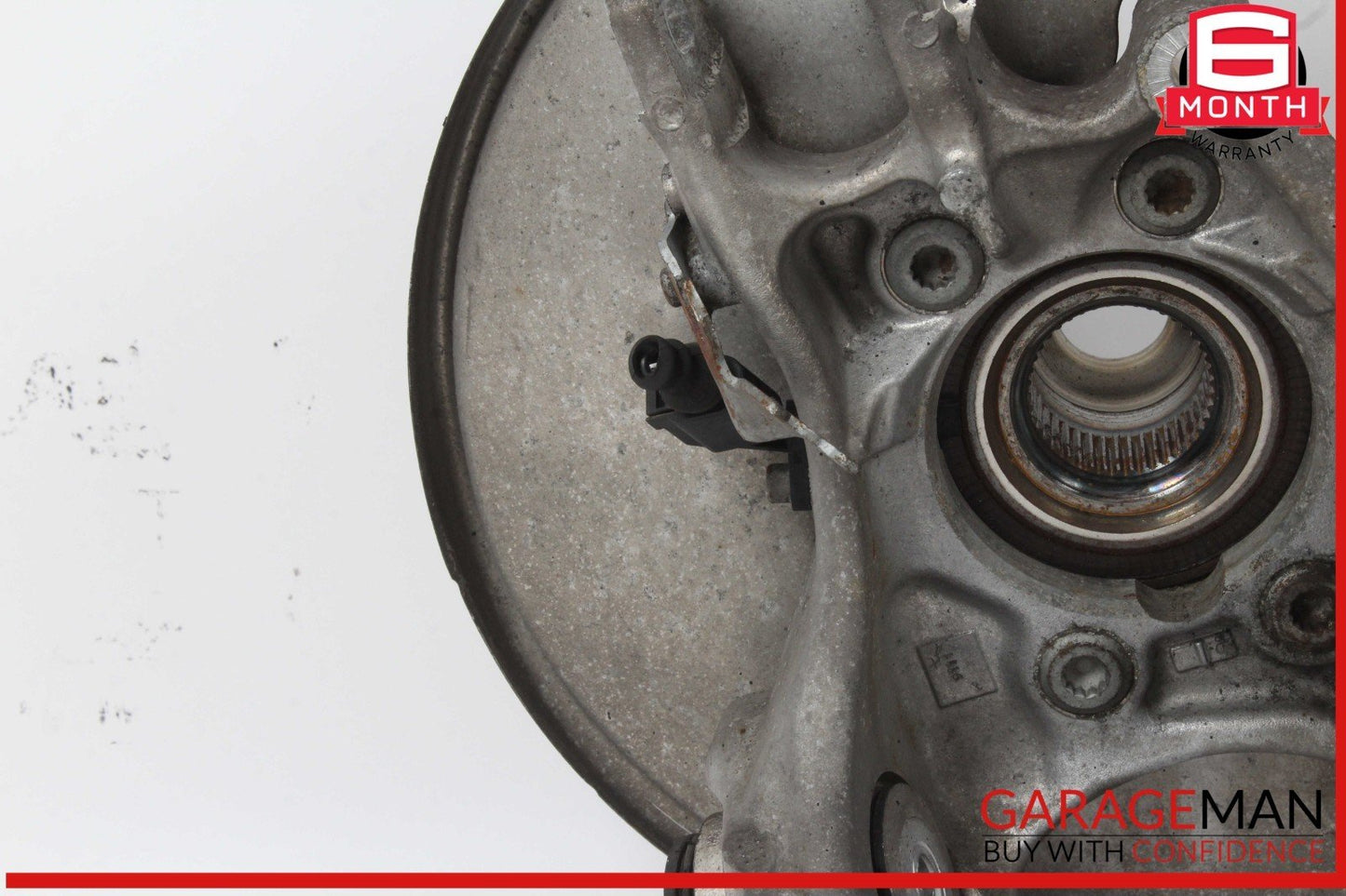 09-16 Audi S4 A4 Rear Left Driver Side Spindle Knuckle Wheel Hub 8K0505431AR OEM
