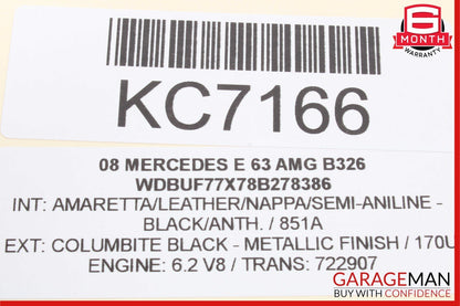 Mercedes W211 E63 AMG Rear Left Driver Side Upper Control Arm OEM