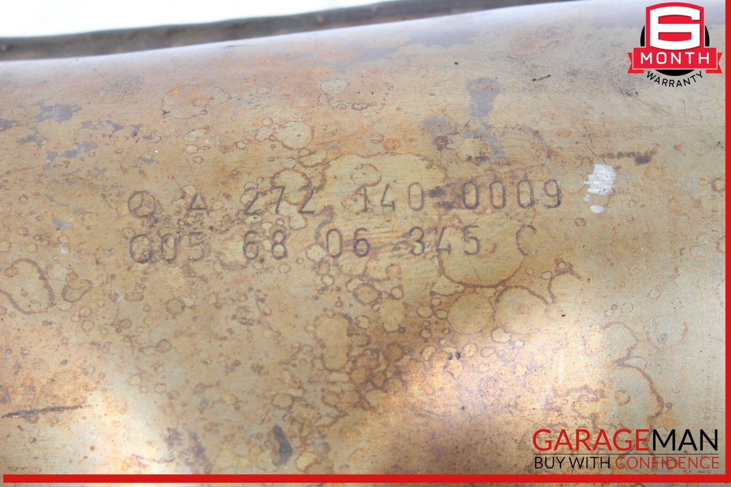 06-12 Mercedes W203 C230 GLK350 M272 Right Side Exhaust Manifold Header OEM