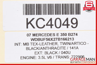 03-12 Mercedes SL500 CLS500 E350 E63 AMG Sirius Satellite Radio Receiver Module