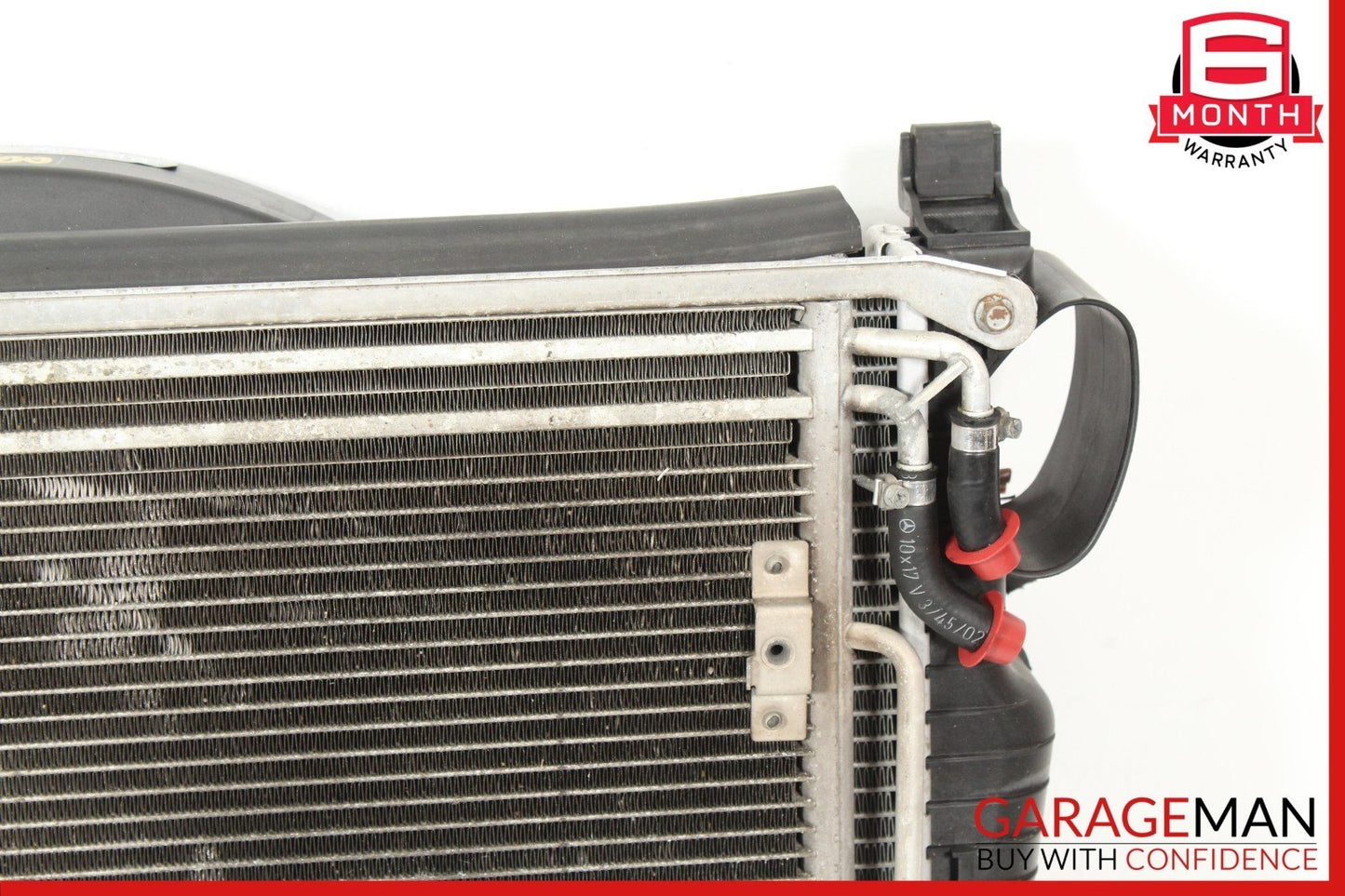 03-06 Mercedes R230 SL500 Engine Motor Cooling Radiator Assembly OEM