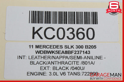 08-11 Mercedes R171 SLK300 SLK55 AMG Front Left Seat Belt Seatbelt Retractor OEM