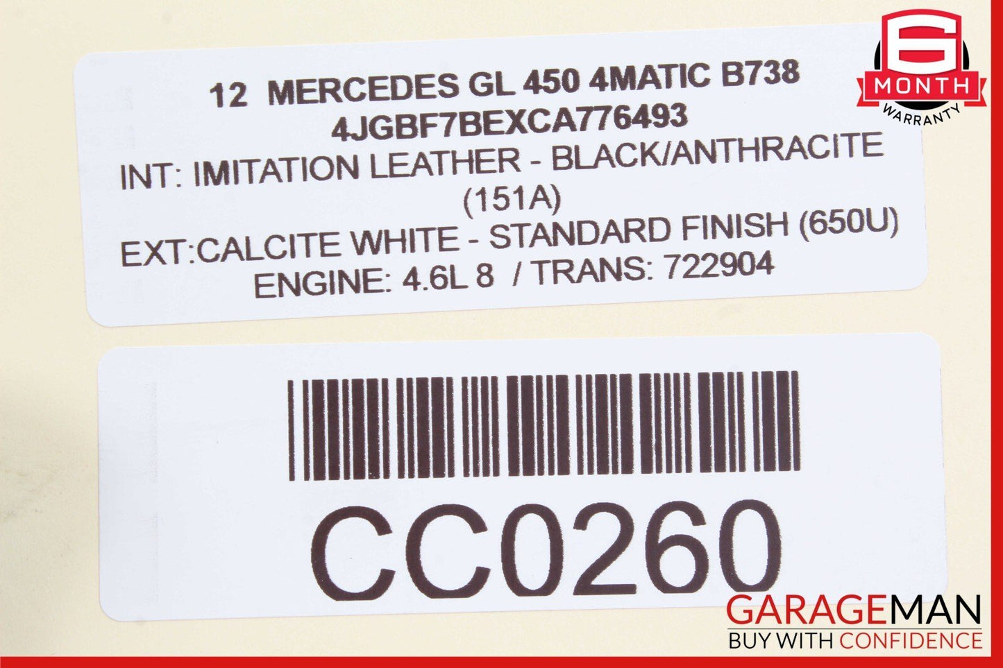 06-19 Mercedes X164 GL450 GLE400 R350 Rear Glass Windshield Wiper Motor Unit