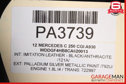 08-18 Mercedes W204 C250 E350 Engine Radiator Cooling Fan Motor Assembly OEM