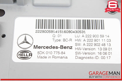 15-18 Mercedes W205 C300 C400 C350e Rear Trunk SAM Control Module Unit OEM