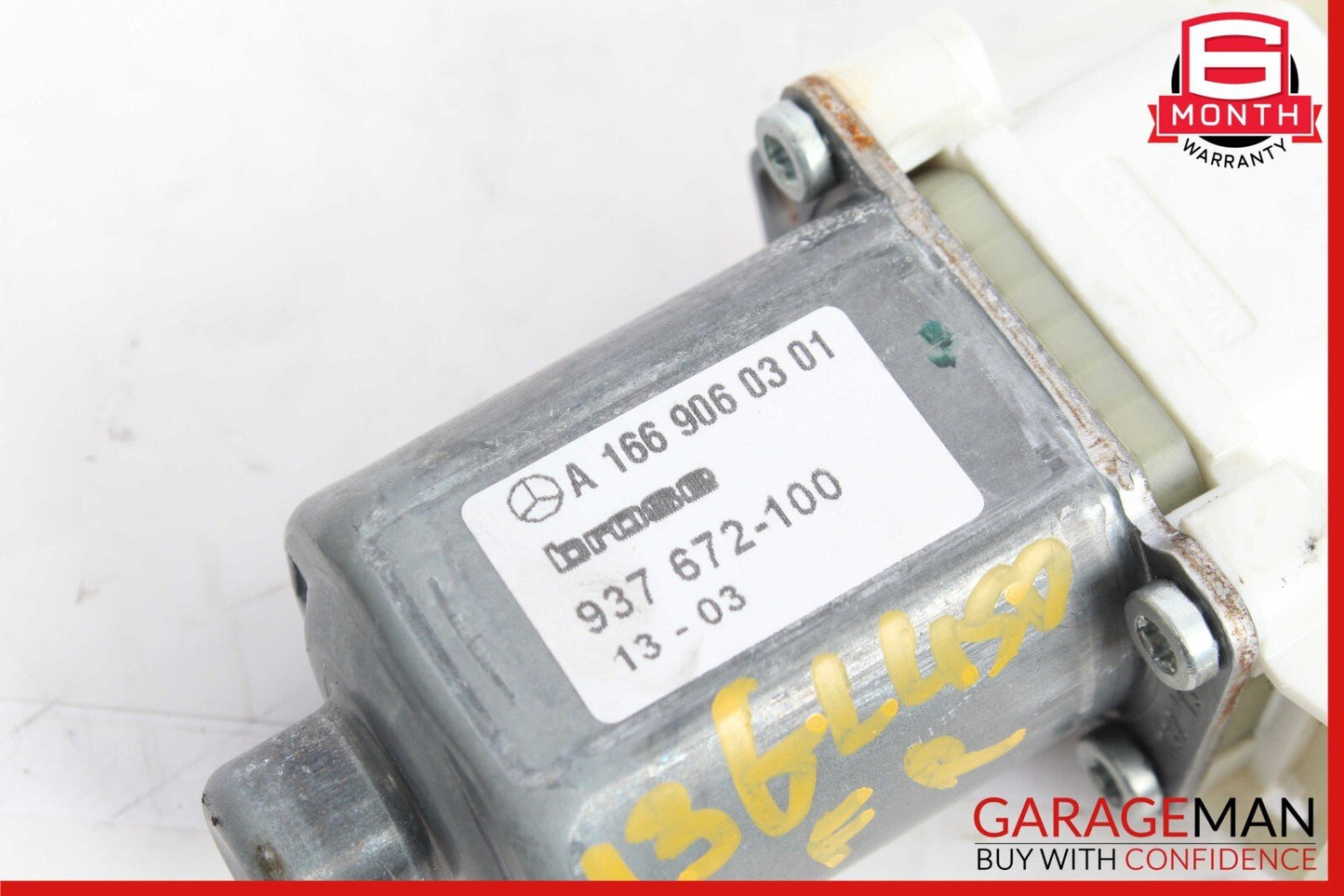 12-15 Mercedes X166 GL450 ML550 Window Regulator Motor Front Right Side OEM