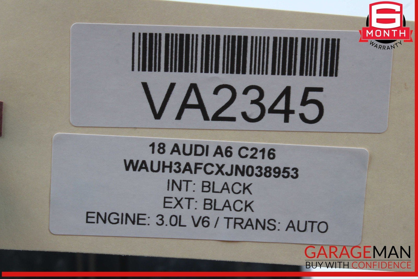 12-18 Audi A6 Front Right Side Bose Subwoofer Bass Box Speaker 4G0035298