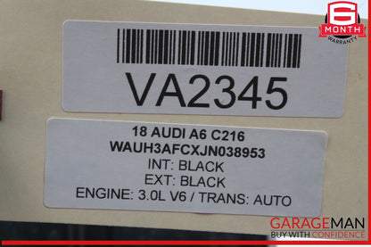 12-18 Audi A6 Front Right Side Bose Subwoofer Bass Box Speaker 4G0035298