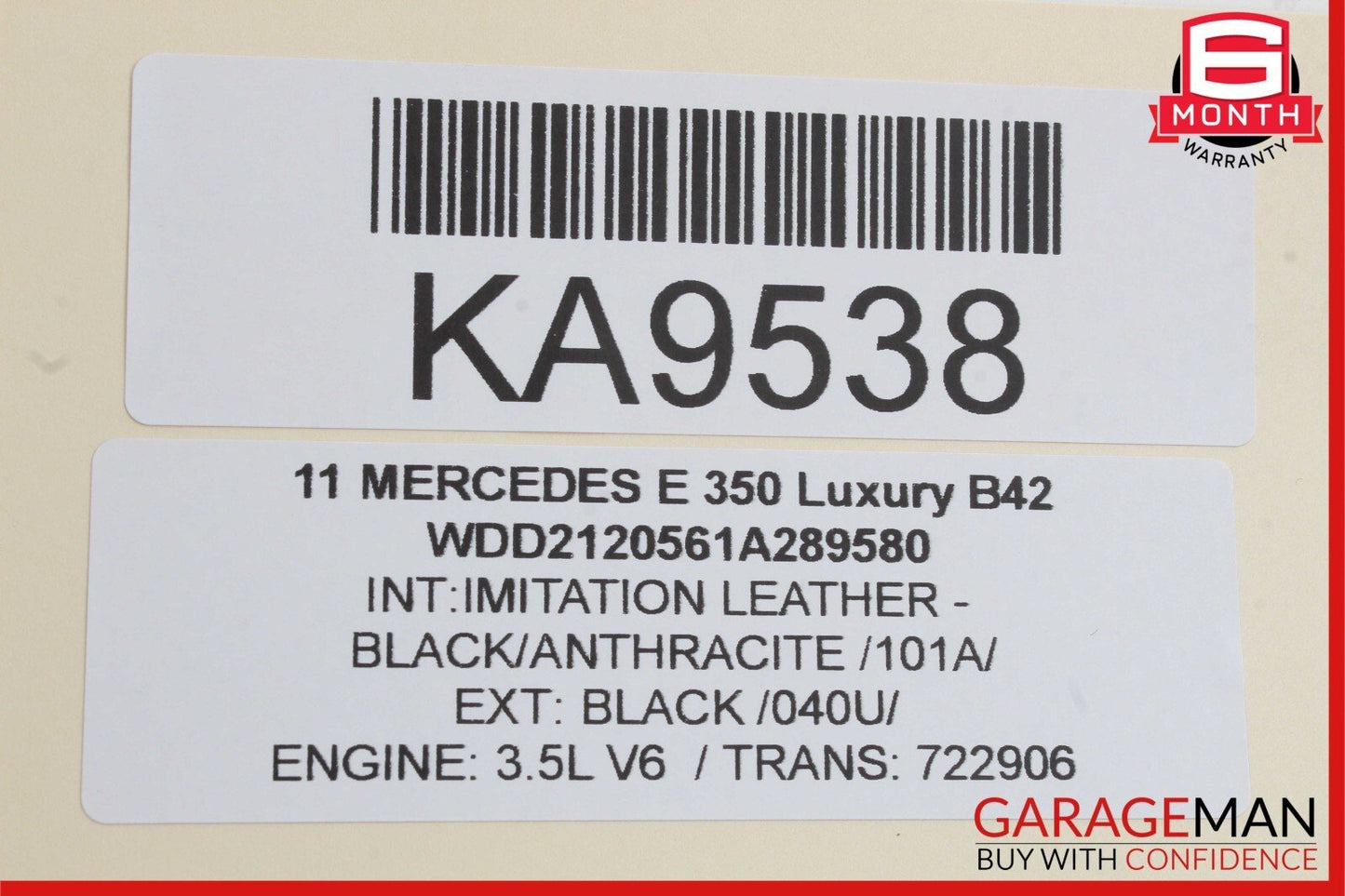 08-18 Mercedes CLS400 E350 C350 Rear Right Side Door Lock Latch Actuator OEM