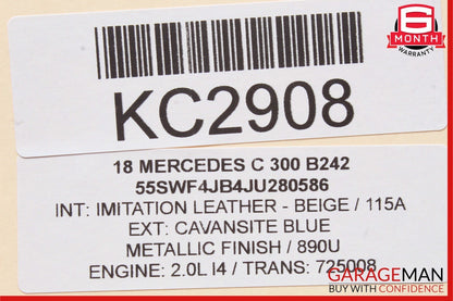 15-18 Mercedes W205 C300 C400 AM FM CD Player Radio Receiver Display Screen OEM