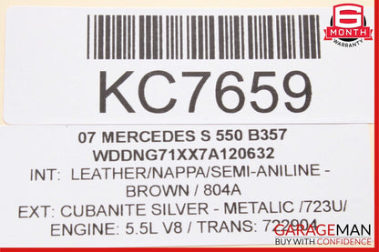 07-14 Mercedes W221 S550 CL550 Electric Power Supply Controller Fuse Box Module