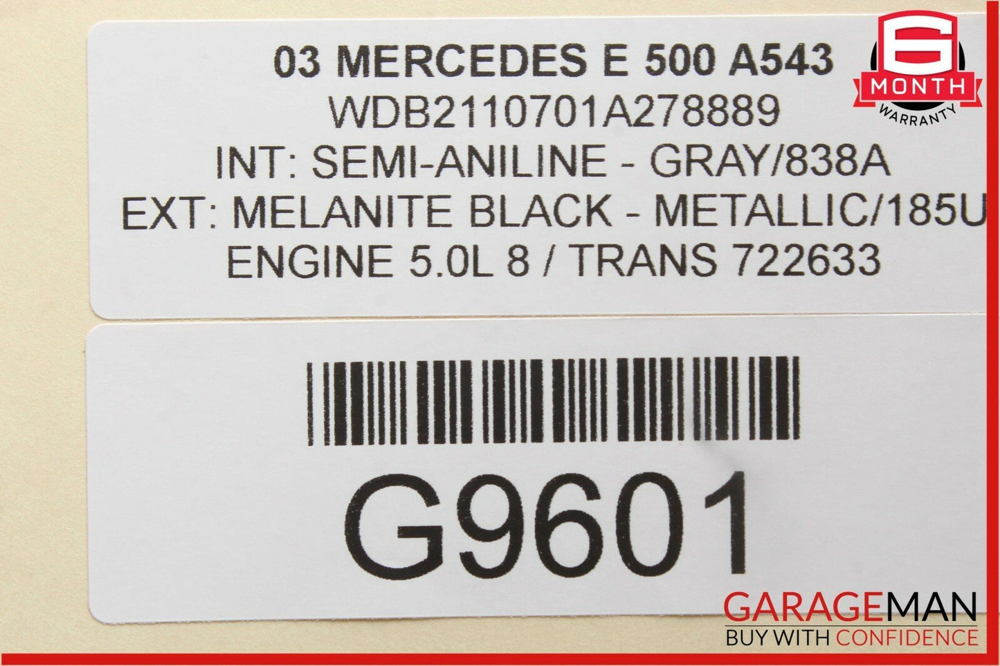 03-09 Mercedes W211 E320 E500 E550 Voice Communication Control Module Unit