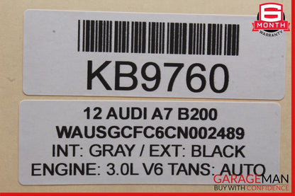 12-18 Audi A7 Front Left Driver Side Door Window Regulator Motor Unit OEM