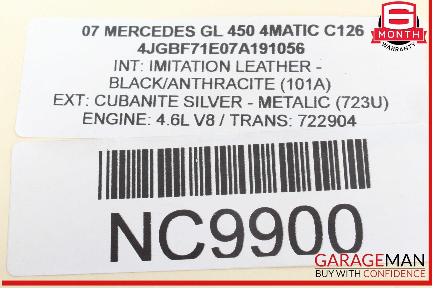 06-12 Mercedes X164 GL450 4MATIC ML550 Front Right Side Reinforcement Bracket