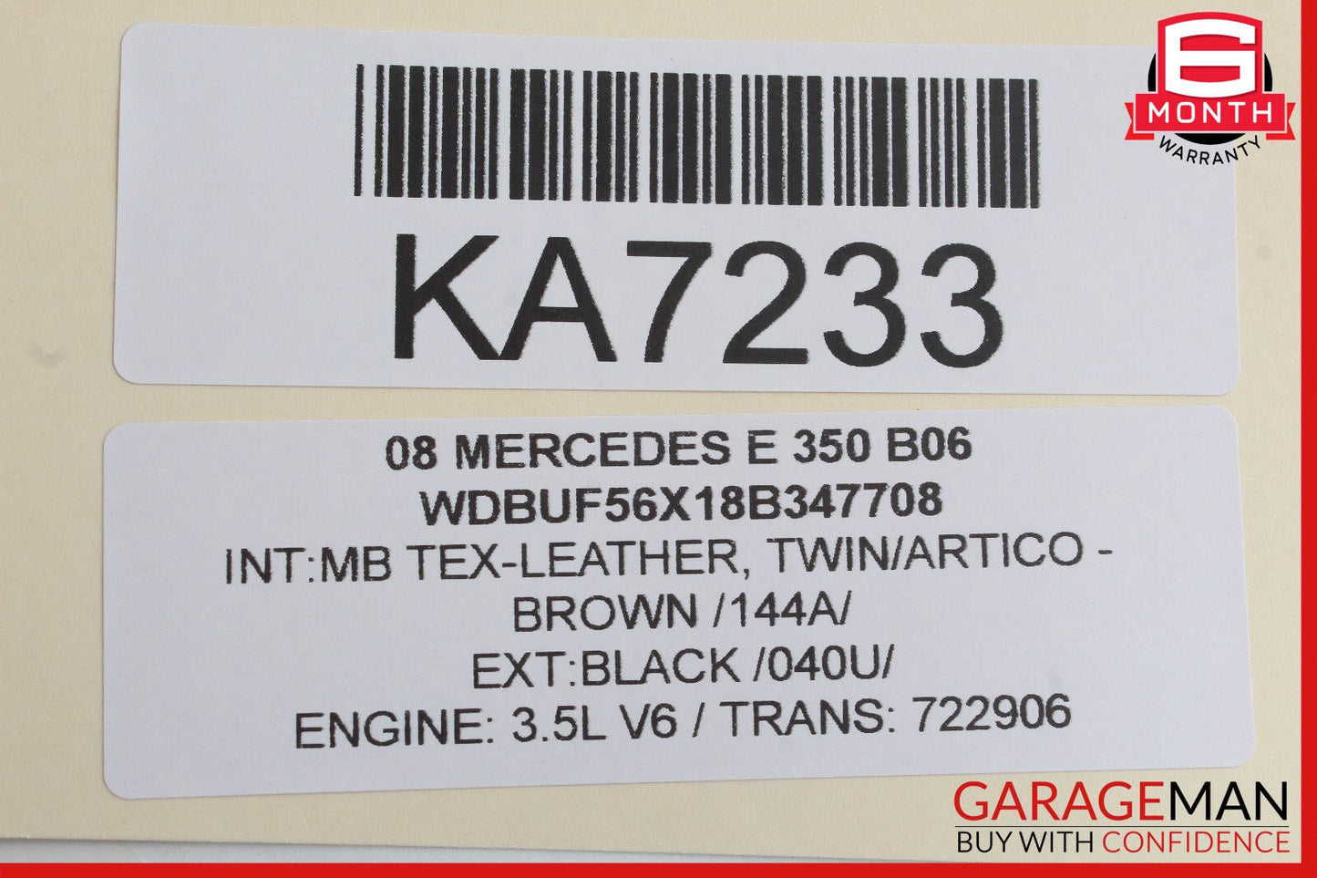 03-09 Mercedes W211 E350 E550 Front Right Passenger Door Control Module OEM