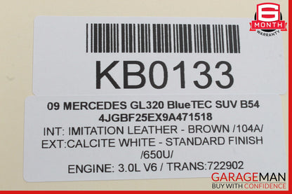 07-12 Mercedes X164 GL320 GL350 Rear Subwoofer Audio Speaker Harman Kardon OEM