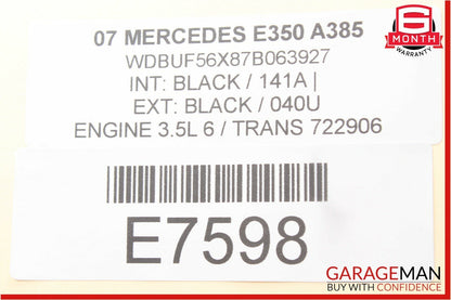 03-09 Mercedes W211 E350 E500 E550 Door Control Module Rear Right Side OEM