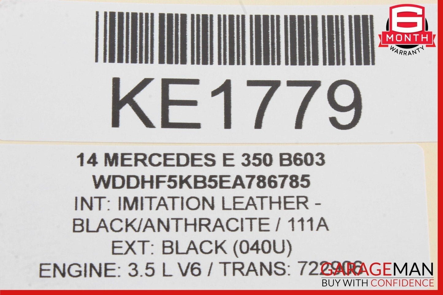 08-20 Mercedes W212 E350 E400 Front Right Side Door Lock Latch Actuator OEM