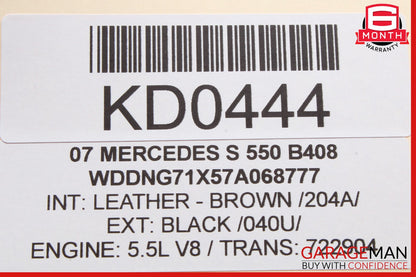 07-13 Mercedes W221 S550 S400 Rear Right or Left Side Door Control Module OEM