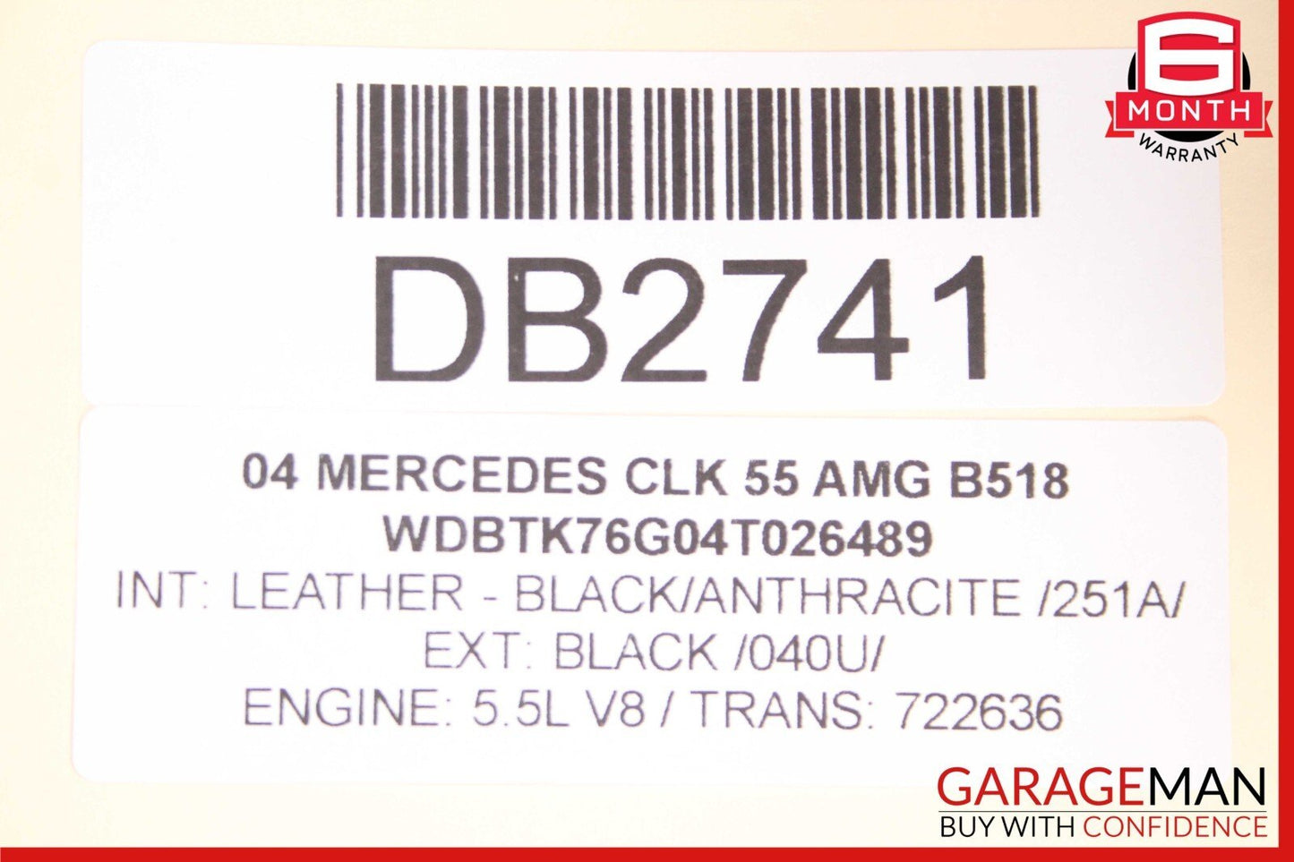 00-06 Mercedes W215 CL500 CL55 S500 Engine Motor Cooling Radiator 2205000903 OEM