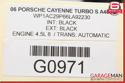 03-10 Porsche Cayenne 955 Front Left / Right Side Seat Adjustment Memory Module