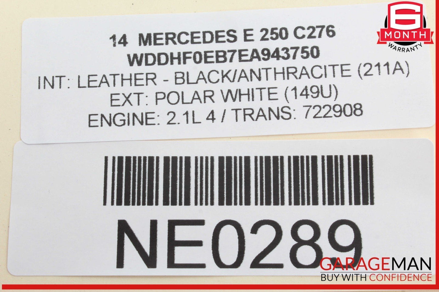 08-20 Mercedes W212 E250 C300 Front Right Side Seat Control Module Unit OEM