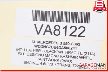 07-13 Mercedes W221 S550 Front Right Side Door Control Module 2219008603 OEM