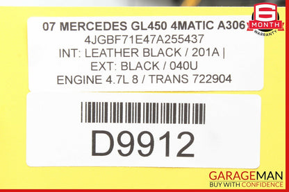 07-09 Mercedes X164 GL450 R350 ML350 Rear Heated Seat Control Module Unit OEM