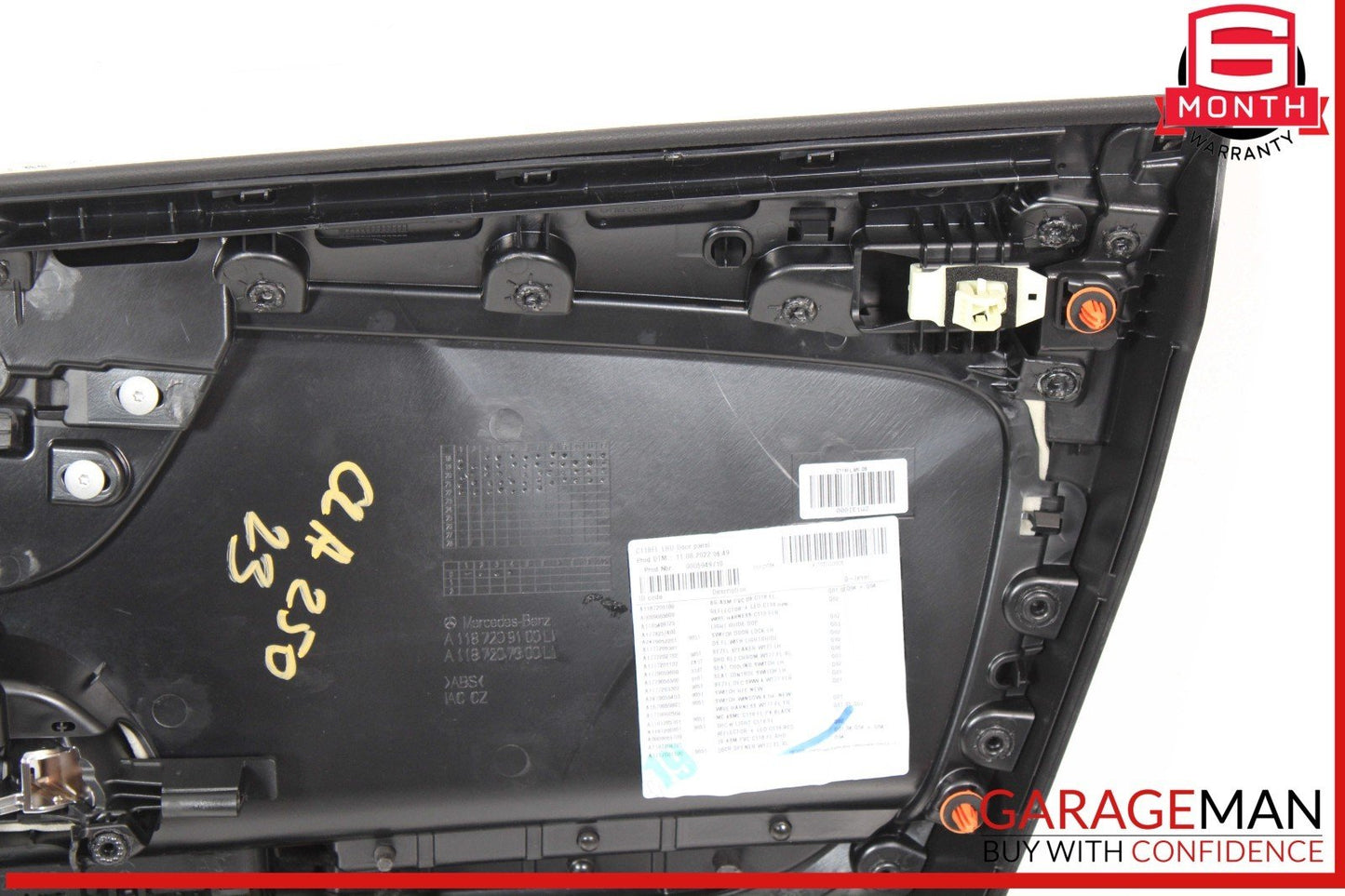 20-23 Mercedes C118 W118 CLA250 Front Left Driver Side Door Trim Panel OEM