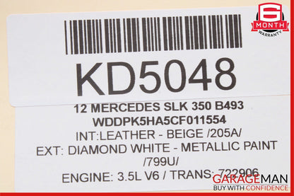 12-16 Mercedes R172 SLK250 SLK350 Floor Gear Shift Shifter Selector Box OEM