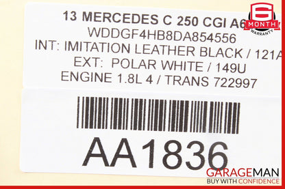 08-14 Mercedes W204 C250 C300 Sedan Rear Left or Right Side Door Speaker OEM