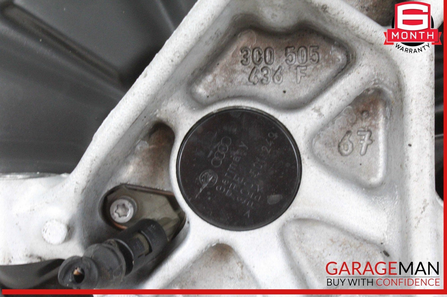 15-18 Audi Q3 Rear Right Passenger Side Spindle Knuckle Wheel Hub 3C0505436F OEM